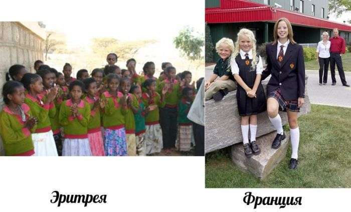 Шкільна форма різних народів світу (16 фото)