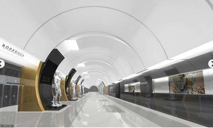 Проекти нових станцій метро для Москви (37 фото)