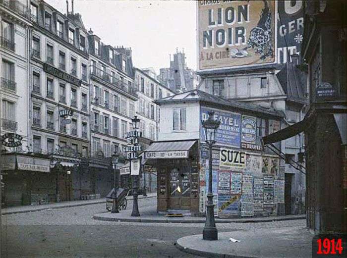 Порівняння Парижа на початку XX століття і в наші дні (20 фото)