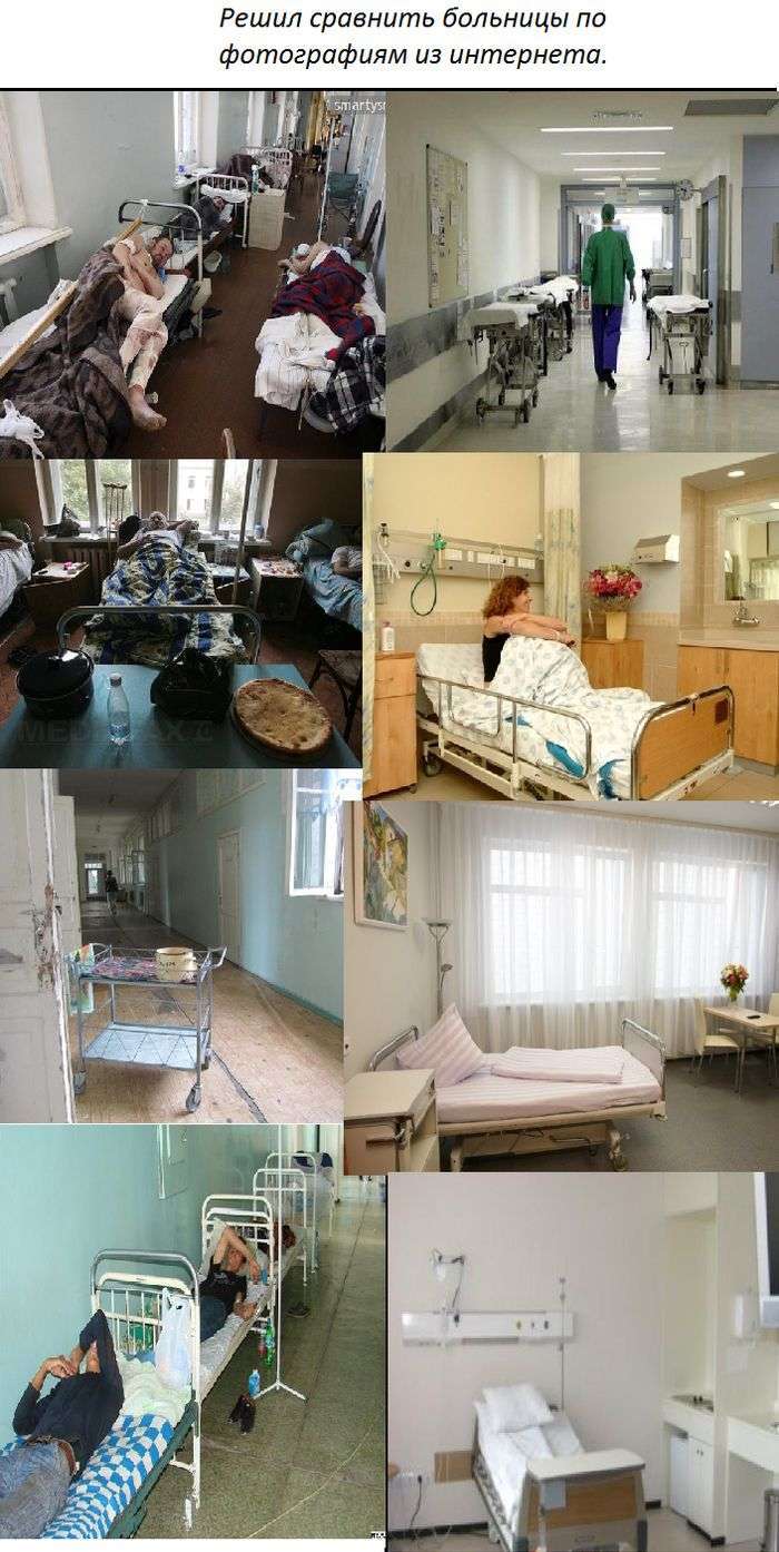 Порівняльне опис медицини РФ і США (5 фото)